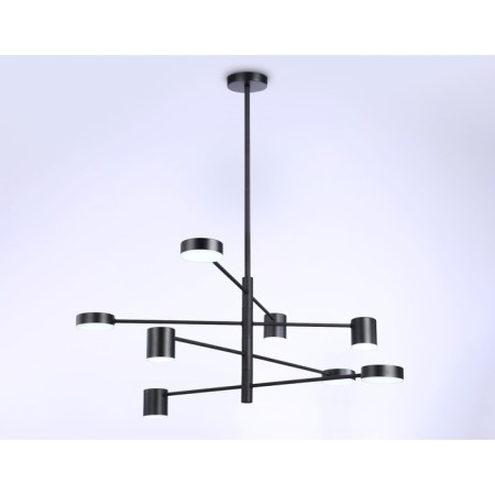 LED LED suspended Ambrella Light, Linetech, FL51689, 8XLED, 48 W, 3600LUM, 3000-6400K, black color black-1