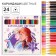 Pencils colored 24 colors, cold heart