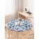 Tables on the table “Field of cornflower”, round, oxford, elastic band, size 120x120 cm, diameter 75-100 cm