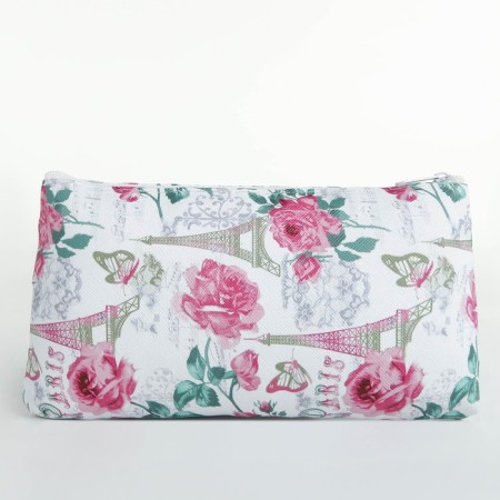 Cosmetic bag with lightning, white/multi -colored color-1