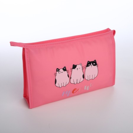 Lightning cosmetic bag, pink color