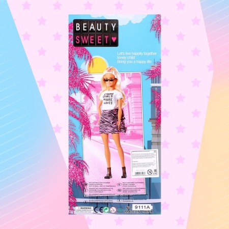 Miranda hinge doll with accessories, mix-11