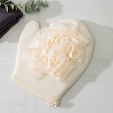 Mochelk - Massage Massage mittens with scraper of the share 
