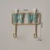 Wall metal hooks "butterflies", 13.5 x 16 x 3 cm, load up to 3 kg