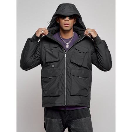 Luy jacket transformer male winter, size 50, black color-31