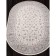 Oval Merinos Valencia Deluxe carpet, size 80x150 cm, color Cream-l.blue