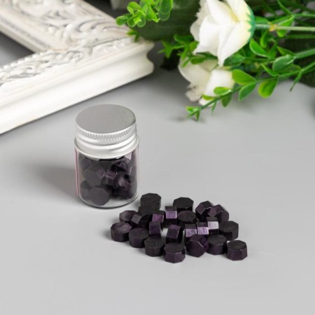 Surgut in granules in the jar of "octagonal" ash-violet 9 g 4.5x3x33 cm-2