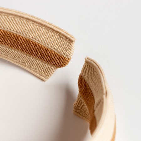 Female woven minaku minku color beige, rr 56-58-4