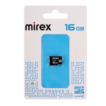 MIREX MICROSD memory card, 16 GB, SDHC, class 4-3