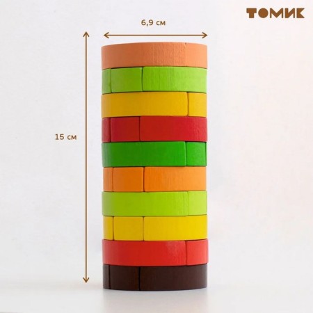 Logical gaming set "Tower. Fruits ", 30 details-2
