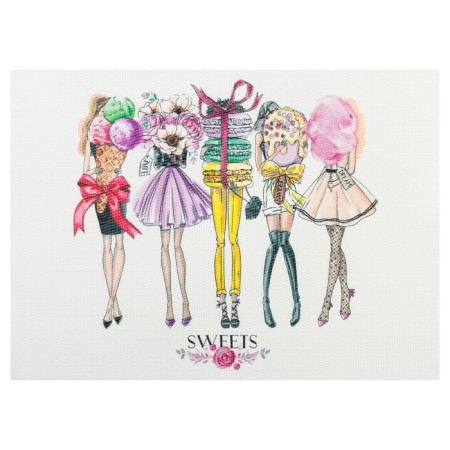 Napkin on the table "Girls Sweets" 29*40 cm-1