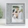 Photo frame glass 10x15 cm "Broken glass" silver 15x17.5 cm