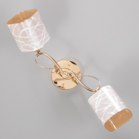 Bunt chandelier 2x60W E27 gold-3