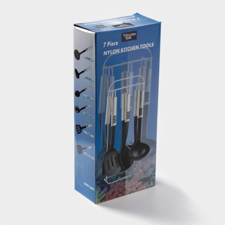 A set of kitchen accessories of the Fidel, 6 items, on a stand-5