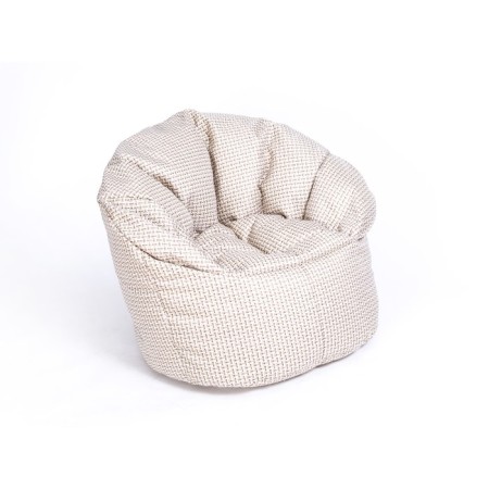 Handwheel armchair "Relax lux", beige color, horn-2
