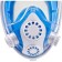 Full -faced Bradex snorkeing mask, with two tubes, size S