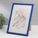Photo frame Plastic Gallery 21x29.7 cm, (A4) Blue (plastic screen)