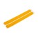 The sticker is reflective for a car, 16 × 1.5 cm, orange, set 2 pcs