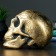 Pigger "Skull" gold 17x13cm