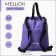 Bag for screed shoes, outer pocket, textura, purple color