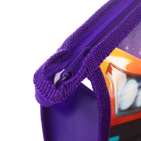 Plastic folder for A4 notebooks, on lightning, transformers-4
