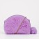 Bag's bag with lightning, lilac color