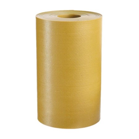 Border tape, 0.2 × 10 m, thickness 1.2 mm, plastic, yellow, Greengo-6