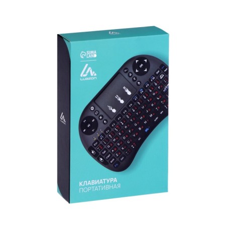 Luazon BKB-1.0 mini-keyboard, wireless for TV, PC and MOB. Top-in, black-8