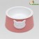 Plastic bowl 14 x 8 cm, mix of flowers