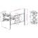 Kromax Atlantis-46 Gray 22 2 22 "-65" Max.45kg, wall-off-ray 102951