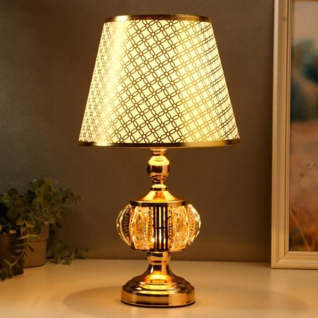 Highlight lamp with backlight 16682/1 E27 40W RISALUX gold-1