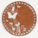 Donyshko for knitting Carved "Butterflies", circle 15 cm, HDF 3 mm