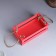 Wooden Kashpo 24.5 × 13.5 × 9 cm "Toroshka light" rheck, handle rope, pink give beautifully