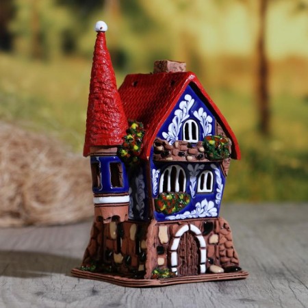 Aroma lace house "Elena", handmade, mix, 17 cm-4