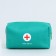 Patch of artificial leather "FIRST AID KIT", 14*10*5 cm, green color
