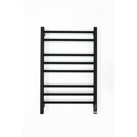 Electric towel Grois Nex GR-112, 500x800 mm, 8 crossbars, lower, black