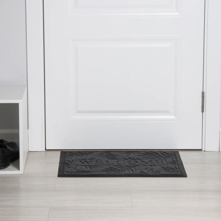 Walcome leaves moisture -entering rug -shaped shaft, 40 × 60 cm, mix color-7