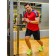 Male sports shorts, size 52, black color