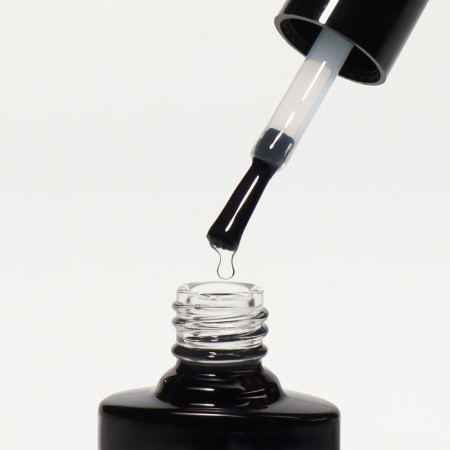 UNIVERSAL nail top, with a sticky layer, 8 ml, led/uv, the color is transparent-2