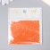 Glass beads 12/0 "Orange" 15 grams