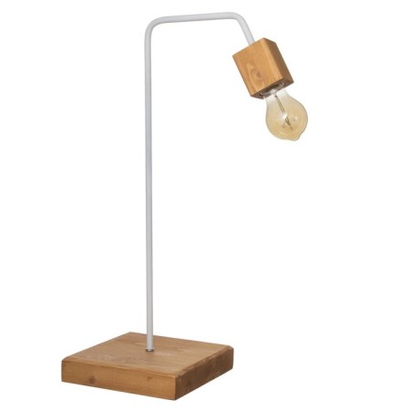 Hugue-2 desktop lamp brown/white 20x20x55cm Risalux-5