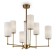 Freya Fr5184PL-06BS AGNES, 600X600X613 mm, E14, 6x60W, brass color