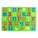 Puzzle rug "letters", color mix