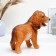 Pig a piggy bank "Puppy Cocker Spaniel" Red, 30x24x18cm