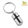 Address - capsule for a note, 2.2 x 1.3 cm, silver