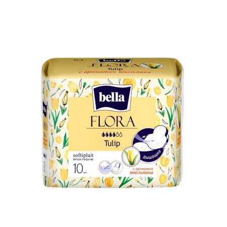 Women's gaskets Bella Flora Tulip, tulip aroma, 10 pcs.