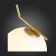 Suspension lamp ST LUCE. SL1148.303.01. CODDA. 1x60 W, E27, 30x30 cm, brass color