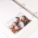 Photo album on 50 magnetic sheets 23x28 cm, on the rings "Portfolio Blanc"