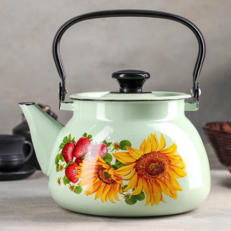Spherical kettle, 3 l, induction, neckline, lightning color-6