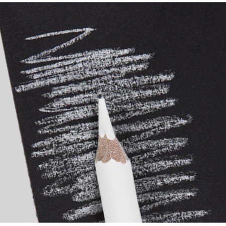 Coarse pencils, white, 3 pieces in a set (medium)-7